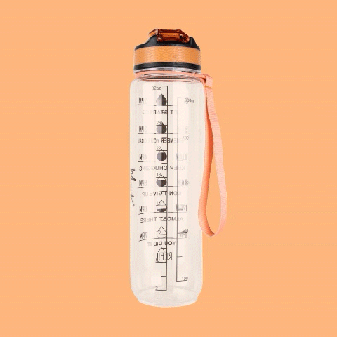 Plastic sippy cup background color change