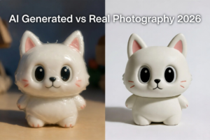 ai generated vs real product photography comparison china 2026